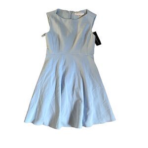 French Connection Blue Sleeveless‎ Half Lined Dress - Size 6